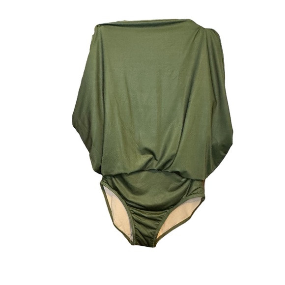 Balera | Transformation Leotard Dress Dance Costume Ombre Green Yellow, SA - Picture 9 of 10